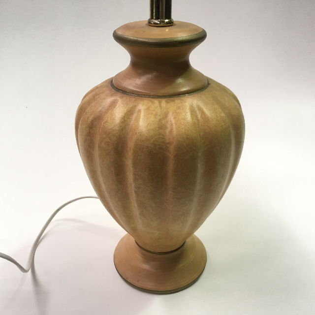 LAMP, Base (Table), Large Ceramic - Yellow